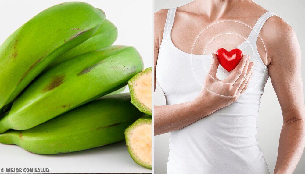 Vihreä banaani hoitaa terveyttä tehokkaasti