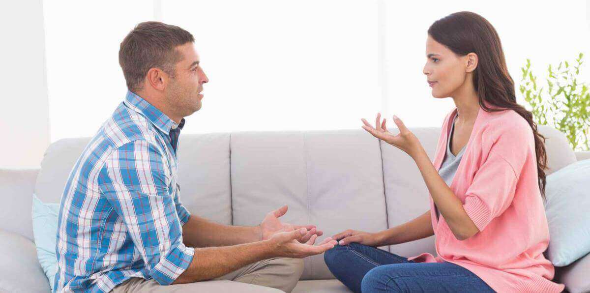 puhumalla yli uskottomuudesta