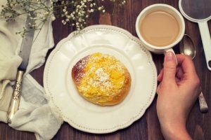 Portugalilainen jälkiruoka "Jumalan leipä"