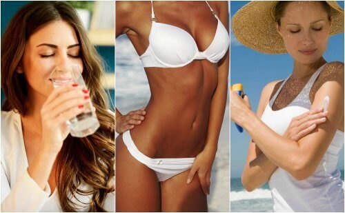 after sun -voide ja nesteytys auringonoton jälkeen