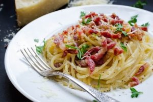 Herkullinen pasta carbonara