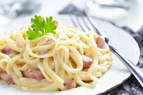 pasta carbonara -annos