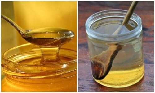 Kipeän kurkun hoito lämpimällä vedellä ja hunajalla