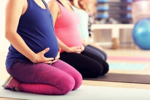 Pilates raskauden aikana