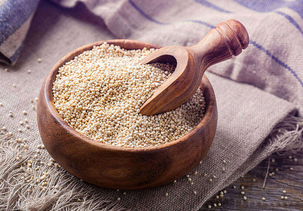 Kvinoasta voi valmistaa kasvonaamion ihonhoitoon