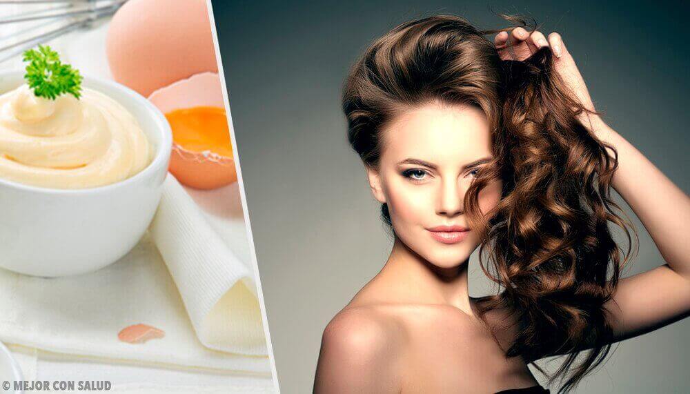 Majoneesia sisältävät hiusnaamiot: 5 tehokasta hoitoa