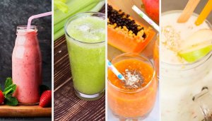Terveelliset smoothiet: 4 herkullista reseptiä