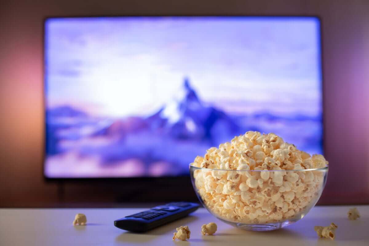 Popcornia ja elokuva.