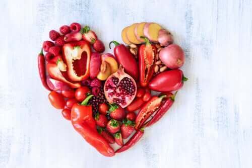 Punaisten hedelmien ja vihannesten ravintoarvo