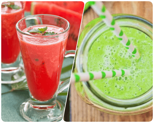 Kesäjuomia hedelmistä