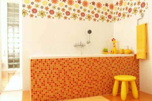 7 ideaa lapsiystävällisen kylpyhuoneen sisustamiseen
