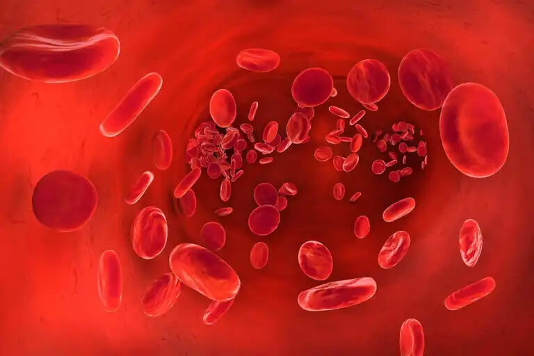 Hemoglobiini on punasolujen osa.