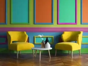 Color block: miten tätä trendiä sovelletaan sisustuksessa