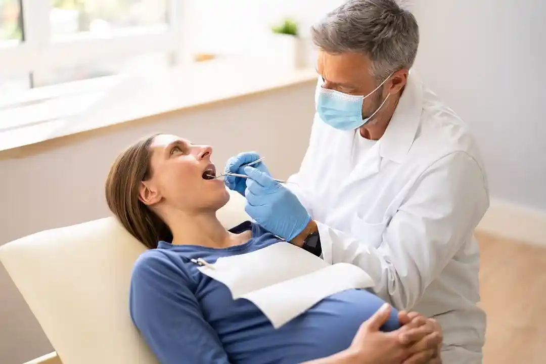 Suun kuivuminen raskauden aikana: mene hammaslääkäriin.