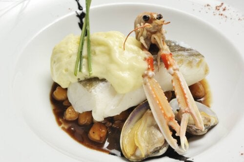 Resepti: hummeri kikherneiden kera