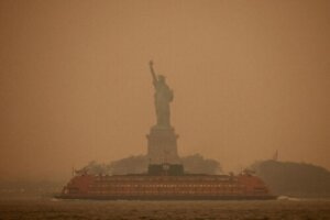 New Yorkissa hengitetään Kanadan maastopalojen saastuttamaa ilmaa