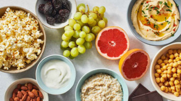 7 terveellistä ja täyttävää välipalaa