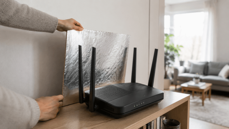 Heikko Wi-Fi huoneessa: milloin alumiinifolio auttaa?