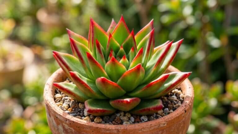 Echeveria agavoides ‘Lipstick’