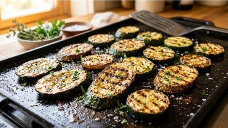 Grillattu kesäkurpitsa