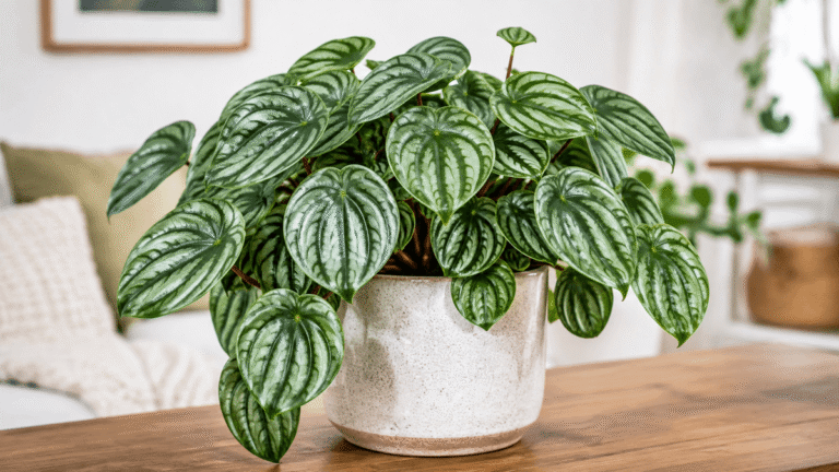 Harvalehtinen Peperomia argyreia: näin tuuheutat sitä